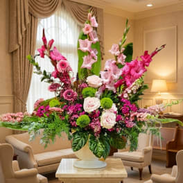Heartfelt Altar Arrangement