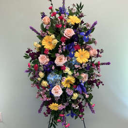 Colorful Garden Standing Spray E20