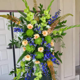 Funeral Spray Medium Mix