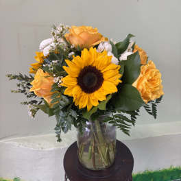 Sunny Glow Vase