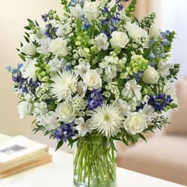 Sincerest Sorrow - Blue and White