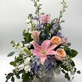 Hummingbirds & Hydrangeas