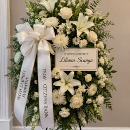 Pure Grace White Standing Tribute