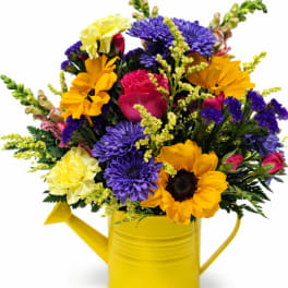 Sunny Garden Watering Can