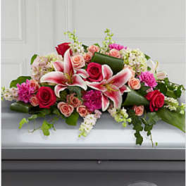 Splendid Grace™ Casket Spray