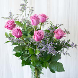 Flower Talk's Purple Enchantment Bouquet