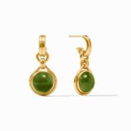 Solara Hoop and Charm Earring