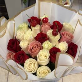 Tricolor Double Dozen