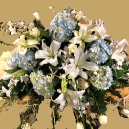 Our Seaside Tribute Casket Cover