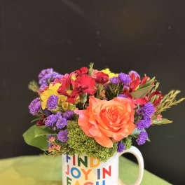 Find Joy in Each Day Mug