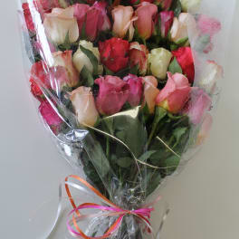 Wrapped Bouquet 36 Roses