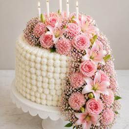 Pink Whisper Cake