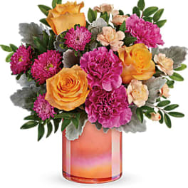 Perfect Spring Peach Bouquet