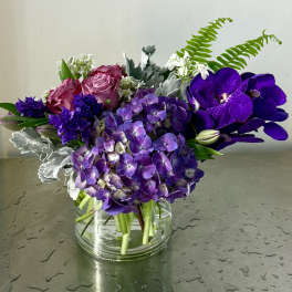 Regal Amethyst Garden Arrangement