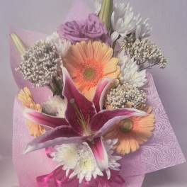 Mixed Flower Wrap starting at $55