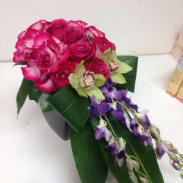 roses and orchids