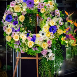 Spring Sympathy Wreath