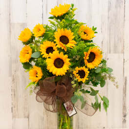 sunflowers arrangement