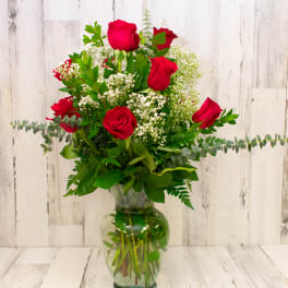 A Dozen Deluxe Roses
