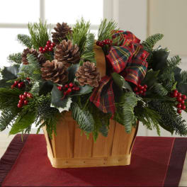 The FTD Christmas Coziness Basket