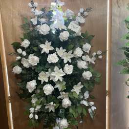 White Silk Spray