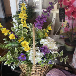 SILK Wrapped Bouquet