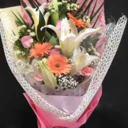 Wrapping pastel bouquet (BQ9)