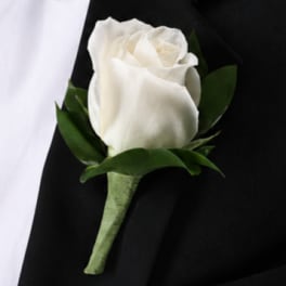 White Boutonnière