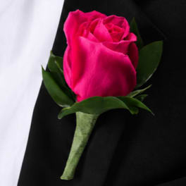 Pink Boutonnière