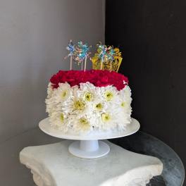 Blooming Birthday Cake