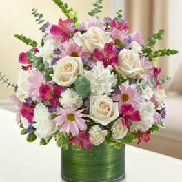 Cherished Memories - Lavender and White