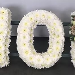 "MOM" or "DAD" Floral Tribute Spray