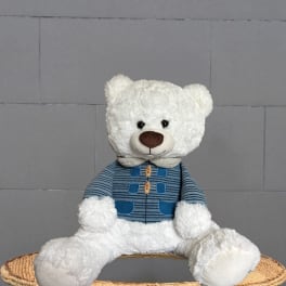 Big White Teddy Bear