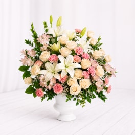 Blush & Ivory Tribute Bouquet