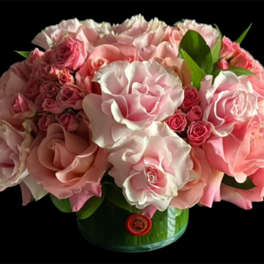 Lush Low Pink Arrangement