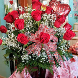 Two Dozen Longstem Red Rose Special