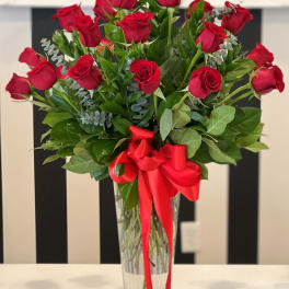 Two Dozen Long Stemmed Ecuadorian Roses