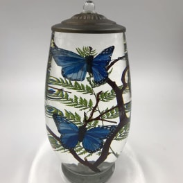 Brandy Lifetime Candle - Butterfly
