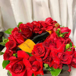 Roses and vueve