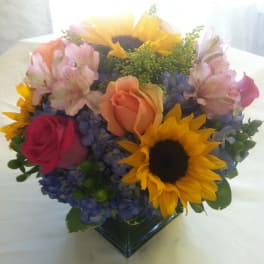 Lush and Beautiful Centerpiece