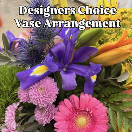 Montclair Flowers and Gifts Designer's Choice Floral Arrangement In A Vase