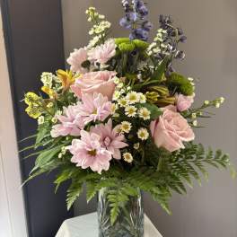 Frazier's Version Blue Belle Bouquet