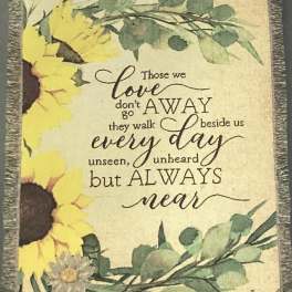 Those We Love Sunflower