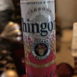 A tall can of Modelo Chelada Cantarito beer