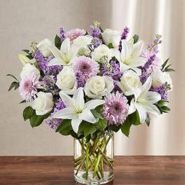 Sincerest Sorrow - Lavender and White