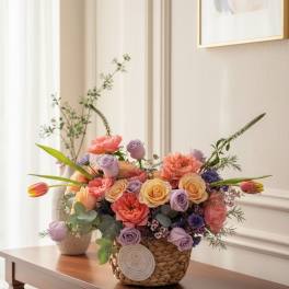 Elara Bloom Basket