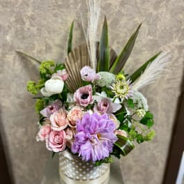 Flourished Antique Floral Box