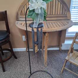 Beautiful Memories Wind Chime Charcoal