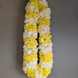 Double Carnation lei by Kealoha lei YW