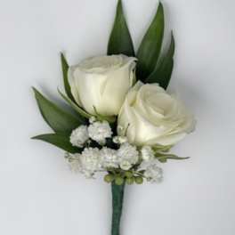 Prom Boutonniere, Accent Color if Requested